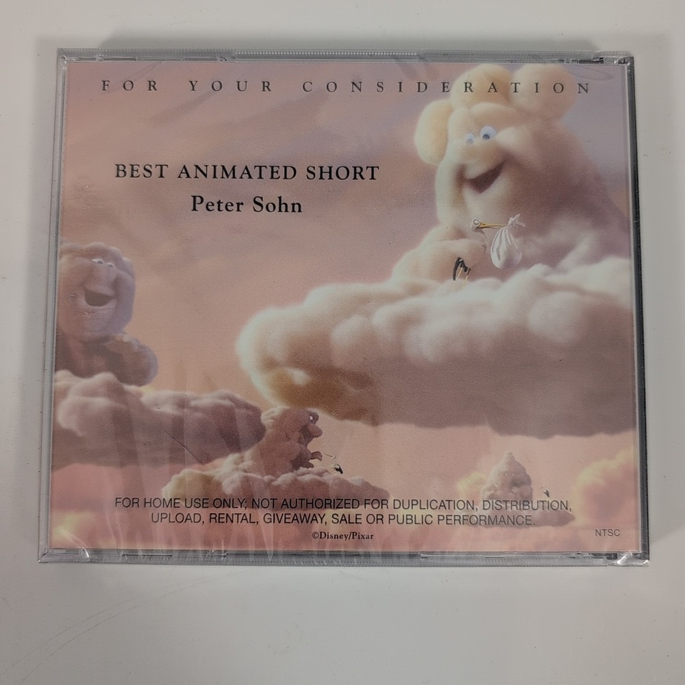 For Your Consideration‎ Disney PIXAR PARTLY CLOUDY Screener Animated Screener - Picture 2 of 5